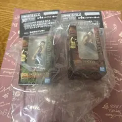 ミニチュアコレクション　ワンピース　ルフィ　ＡとＢ