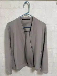 ABAHOUSE ノーカラージャケット 46 グレー