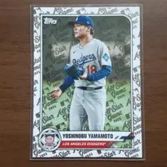 山本由伸 投手　2025 TOPPS　オールスターロゴカード