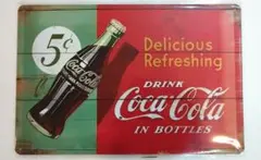 ブリキ看板 アンティーク雑貨