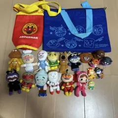 アンパンマン キャラクター マグネットマスコット フィギュア バッグなど21点