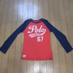 Poro ralph lauren 長袖シャツ赤/青 値下げ依頼どうぞ！