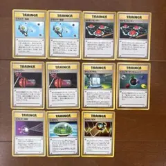 ポケモンカード　トレーナーカード11枚セット