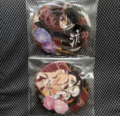 鬼滅の刃　コレクション缶バッジ　栗花落カナヲ　竈門ねずこ