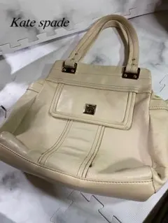 高級感✨ケイトスペード✨レザー　ターンロック　トートバック　レディース