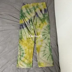 Carhartt ペイントパンツ 古着 一点物