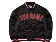 値下げ可　Supreme Mitchell & Ness スタジャン Lサイズ Supreme®/Mitchell & Ness® Satin Varsity Jacket | Supreme 24fw
