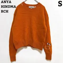 ANYAHINDMARCH ニット オレンジ S UNIQLO アニヤハインド