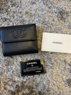 送料込み　CHANEL シャネル　コンパクトウォレット　お財布