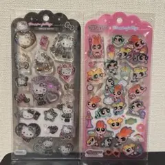 【国内正規品】サンリオ　ハローキティ　ドロップジェリーシール　パワパフガールズ