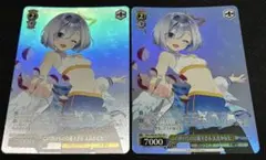 2枚】ヴァイスシュヴァルツ ダンまち プロモ ホロ 主神として