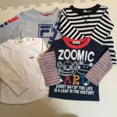 長袖Tシャツセット 4点 SHIPS ZOOMIC 90cm