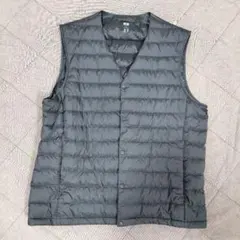 UNIQLO XLサイズ ウルトラライトダウンベスト グレー
