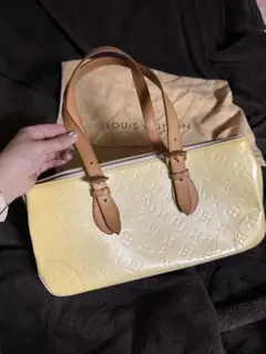 LOUIS VUITTON フォーサイス ミニ ヴェルニ イエロー 値下相談可能 