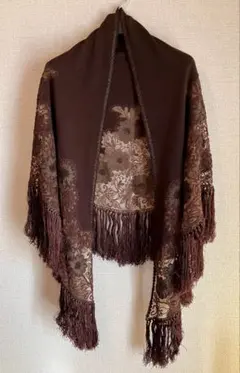 ビンテージの三角ストール