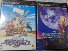 PS2 ポポロクロイス 月の掟の冒険 はじまりの冒険 一部ハガキ・チラシ付き