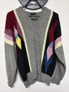 ONC MERINO 100%メリノウール長袖ストライプ ONC MERINO 100%メリノウール長袖ストライプ - メルカリ