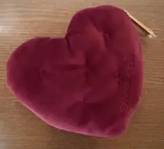 gelato pique ハート型ポーチ ボルドー