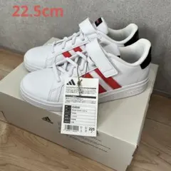 アディダス　スニーカー　グランドコート　22.5cm