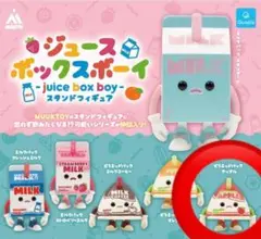 ジュースボックスボーイ　スタンドフィギュア　ピラミッドパックアップル