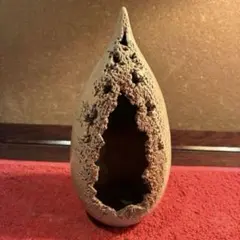 丹波焼 佐藤玄 窯変丹波 香炉 共箱 透かし蓋 卵型 焼締 - メルカリ