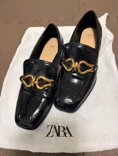 今週限定値下　ZARA ザラ　ビットローファー　サイズ37 美品