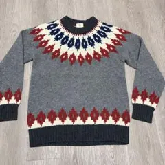 BEAUTY & YOUTH ノルディック柄セーター