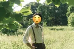 蝶ネクタイ　ベージュ
