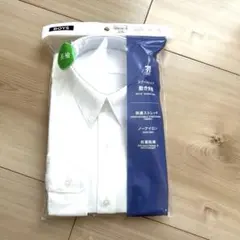 新品　ホワイト長袖スクールシャツ 160A