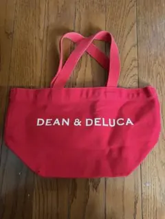DEAN & DELUCA 5周年記念トートバッグ レッド