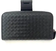 ボッテガヴェネタ イントレチャート 長財布 黒