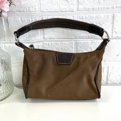 BOGNER　ボグナー　ミニハンドバッグ　ポーチ　Bチャーム付　1916