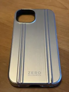ZERO HALLIBURTON シルバー ハードケースiPhone13,14