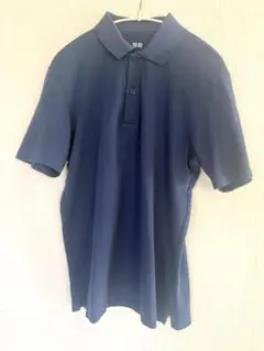UNIQLO ネイビー エアリズムポロシャツ 半袖