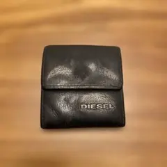 DIESEL 黒 レザー コインケース