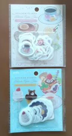 amifa フーレークシール　ときめくおやつ時間　２種