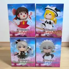 東方Project ゆっくり風デフォルメフィギュア 4種4個セットのサムネイル
