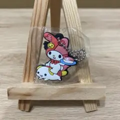 くら寿司×マイメロディ サンリオ　ラバーキーホルダー