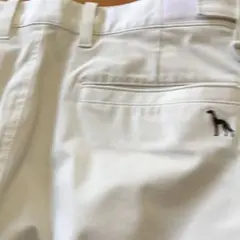 アダバット　ゴルフパンツ　アイボリー　46
