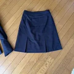 ネイビー スカートスーツ 上下セット