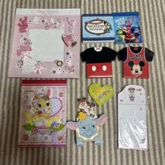 東京ディズニーリゾート メモ帳　シール　文房具セット　まとめ売り