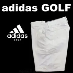 【79】定価12,000円 アディダス ゴルフ サイドポケット ショートパンツ白
