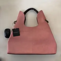 自立　ピンク ショルダーバッグ
