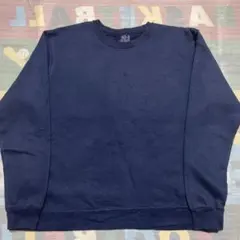USA古着 FRUIT OF THE LOOM スウェット ネイビー XL