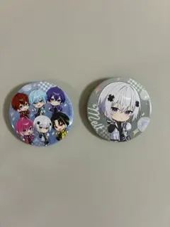 めておら　Meteorites 缶バッジ2個セット