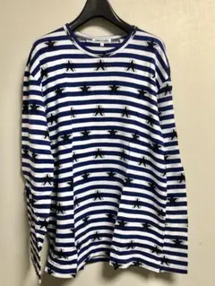 COMME des GARCONS コムデギャルソン ストライプ星柄 長袖