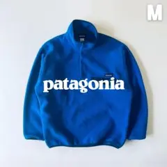 Patagonia 2014年 シンチラスナップT ニカラグア製 M ブルー