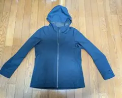 【試着のみ】ユニクロ ブロックテックパーカー M ネイビー