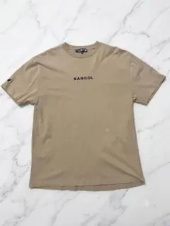 KANGOL カンゴール バックロゴ Tシャツ ベージュ Mサイズのサムネイル