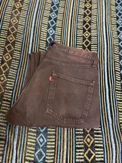 ブラウン デニム